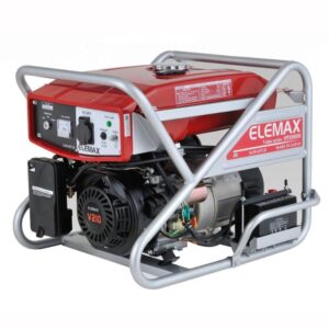 Máy Phát Điện Chạy Xăng 5KVA Elemax SV6500S