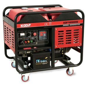 Máy Phát Điện Koop 12Kw KDF16000XE Chạy Dầu