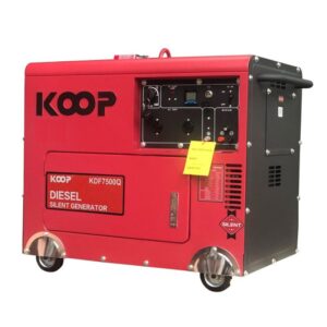 Máy phát điện Koop 5Kw KDF7500Q chạy dầu