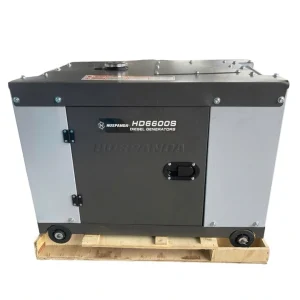 Máy phát điện chạy dầu 5kw Huspanda HD6600S chống ồn