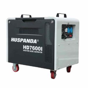 Máy Phát Điện Chạy Dầu Inverter 6Kw Huspanda HD7600I