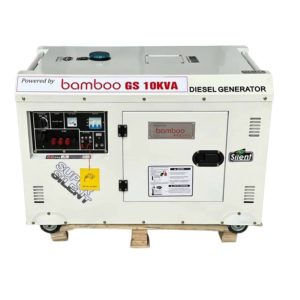 Máy Phát Điện Chạy Dầu Bamboo GS 10KVA Chống Ồn