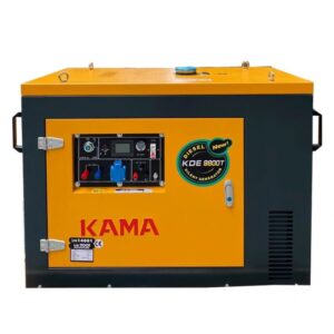 Máy Phát Điện Chạy Dầu 8Kw Kama KDE9800T Cách Âm