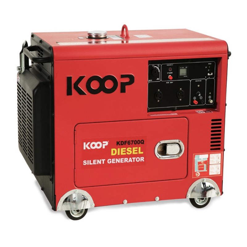 Máy Phát Điện Chạy Dầu 5Kw Koop KDF6700Q