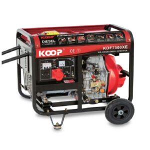 Máy Phát Điện Chạy Dầu Koop 5Kw KDF7500XE
