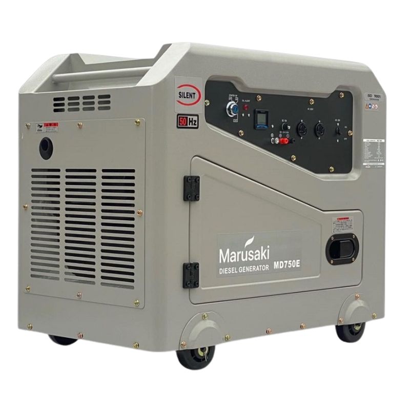 Máy phát điện Marusaki MD750E 6.9KVA chạy dầu