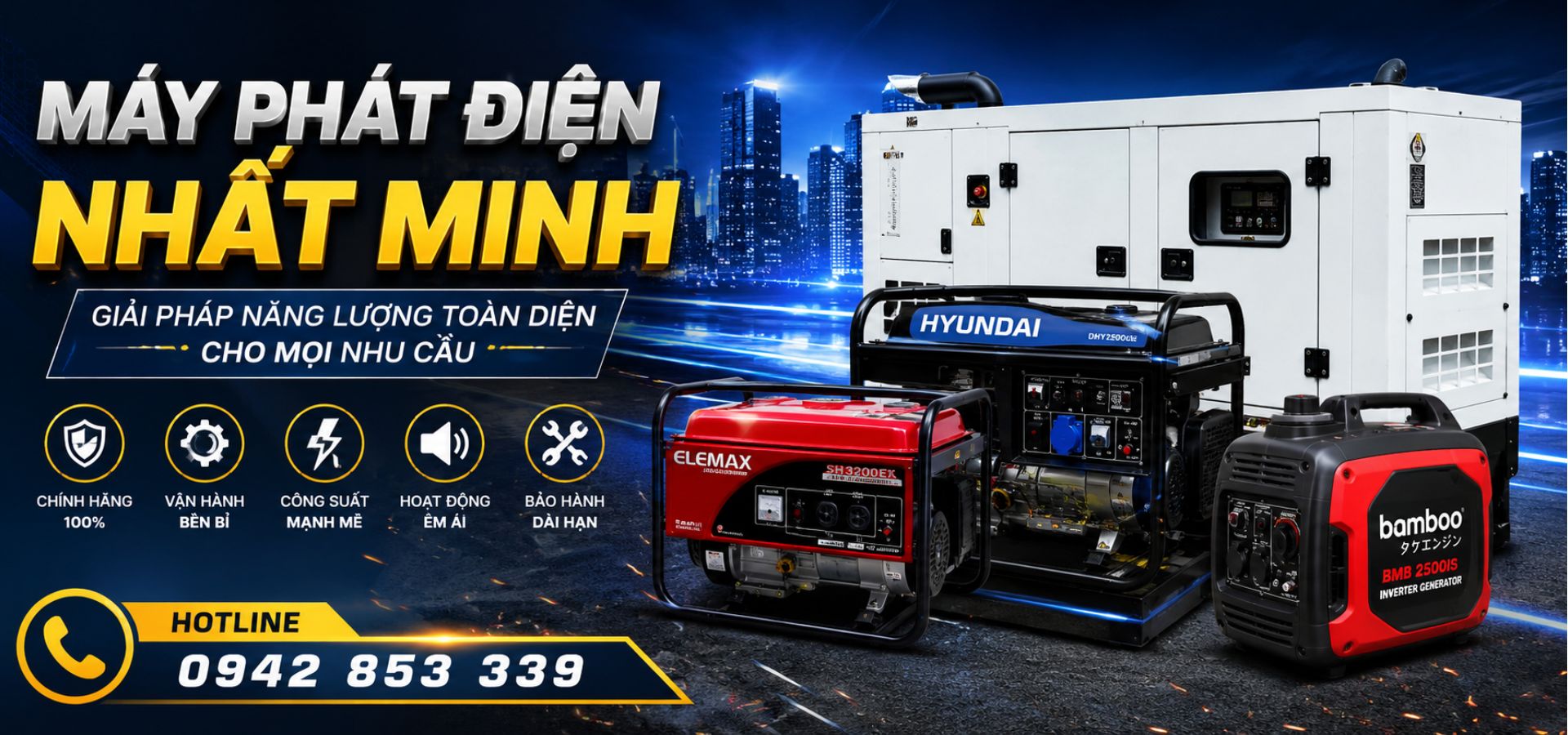 Máy phát điện Nhất Minh